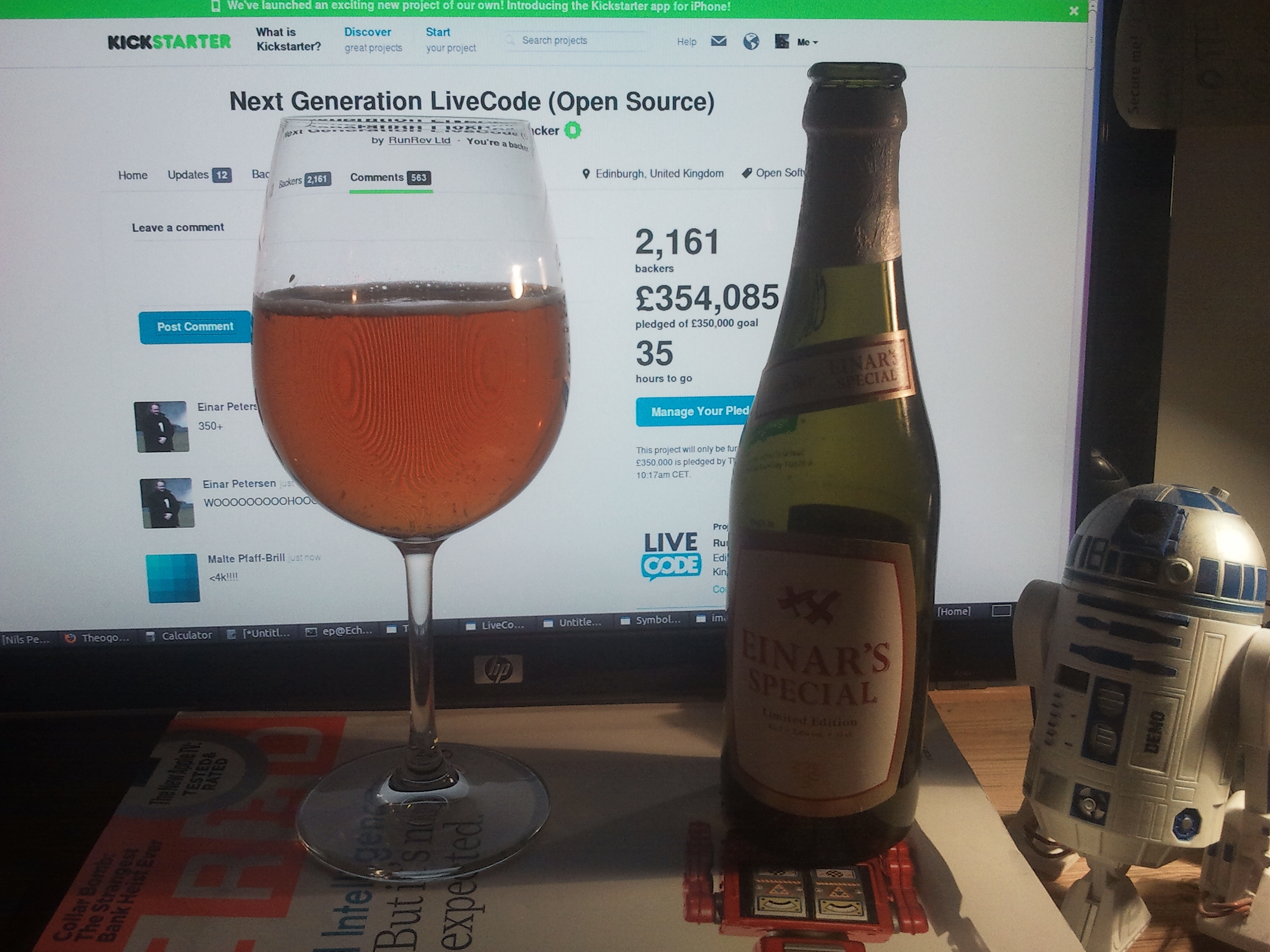Free Software and Free Beer - What a life ;)